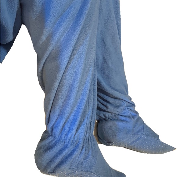 Adorable periwinkle footsie PJ’s Disney’s “Eeyore” from Winnie-the-Pooh size S - Picture 7 of 11
